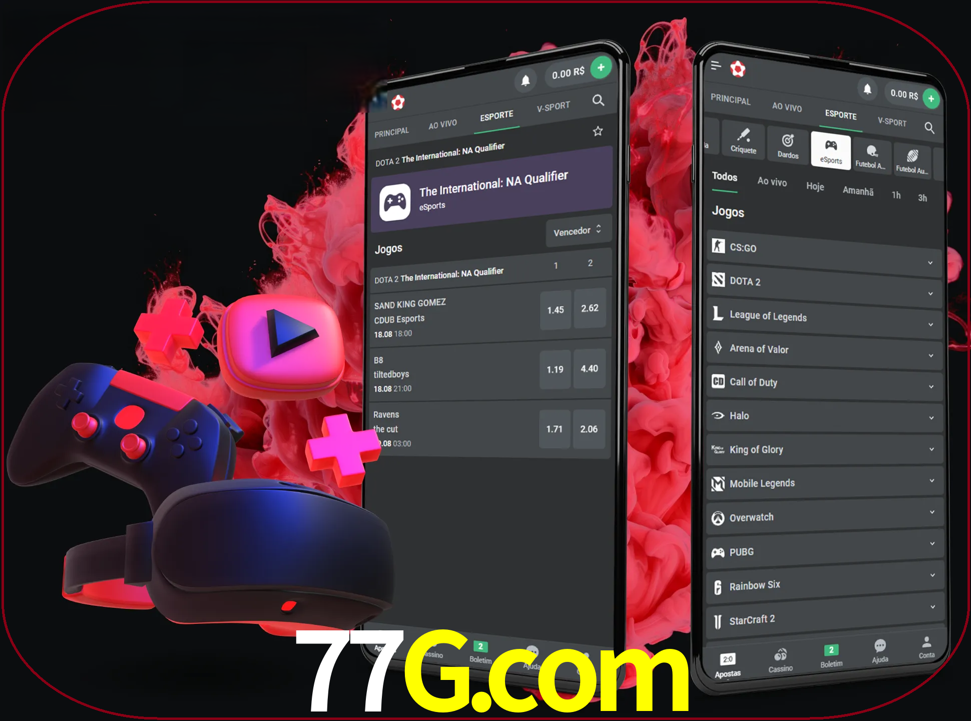 Para ter a aplicação móvel 77g no seu smartphone, basta descarregar o ficheiro apk e seguir as instruções.