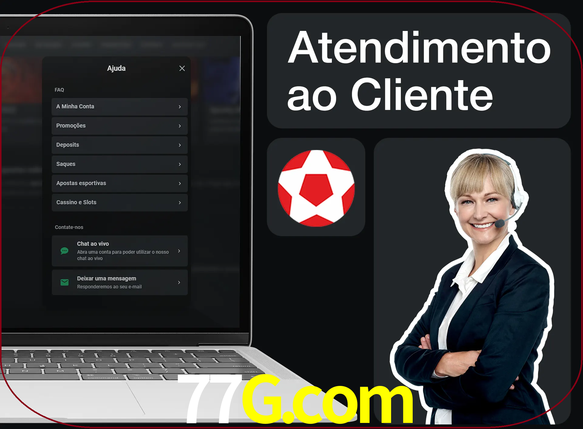 Você pode pedir nosso apoio para ajudar.